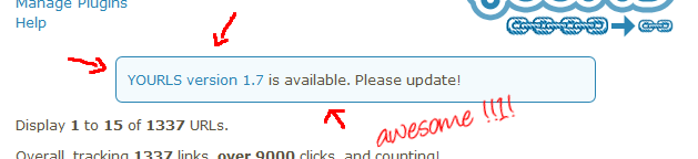 Update, dude!